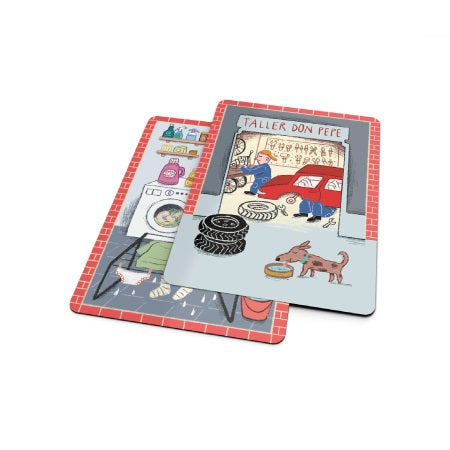 Pasaje Alelí. Juego de cartas Pasaje Alelí. Juego de cartas